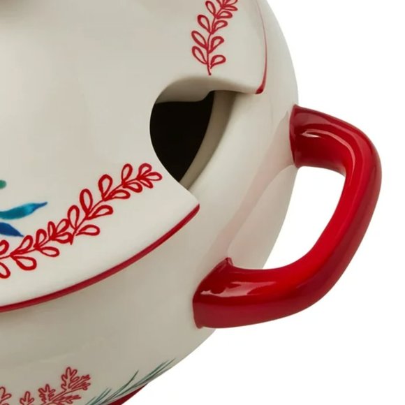 Wishful Winter Ceramic Soup Tureen with Ladle Set - Picture 3 of 6